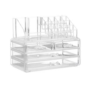 2 x Make Up Organizer transparent Durchscheinend