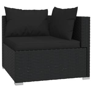 Garten-Lounge-Set (6-teilig) 3013633-1 Schwarz