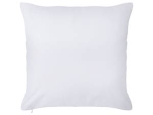 Coussin décoratif CLARKIA Doré - Rose foncé - Blanc