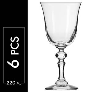 Krosno Krista Rotweingläser Glas - 9 x 19 x 9 cm