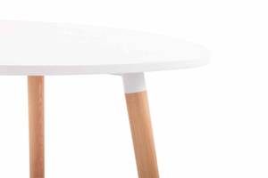 Table console Abenra Blanc - 80 x 80 cm