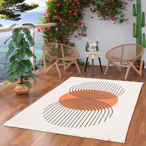 Teppich Beidseitig Ethno Kelim Circle 160 x 230 cm