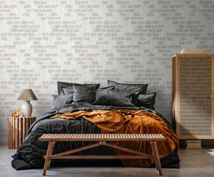 Industrial Fototapete Beige - Grau - Kunststoff - Textil - 159 x 280 x 1 cm