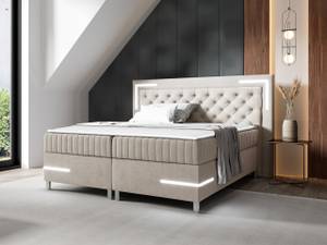 Boxspringbett Tango 5 Beige - Breite: 192 cm