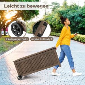 Terrassenbox SF6319ORDE Braun - Holzwerkstoff - 59 x 59 x 16 cm