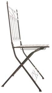 Chaises de jardin Asina Lot de 2 Bronze