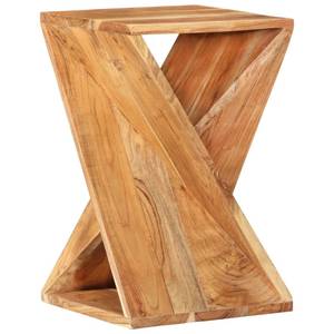 Table d'appoint 337996 Marron - Bois massif - Bois/Imitation - 35 x 55 x 35 cm