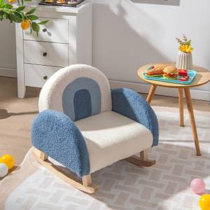 Kindersofa Kinder Schaukelstuhl HV10298 Blau - Textil - 49 x 51 x 51 cm