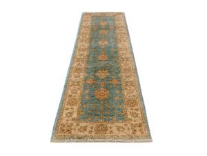 Tapis de couloir Ziegler XXXIX Vert - Textile - 61 x 1 x 248 cm