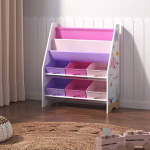 Kinderregal Ponteceso Pink - Violett