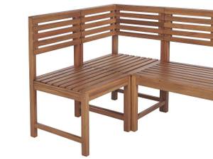 Set de bistrot TREIA Marron - Bois massif - 160 x 92 x 100 cm