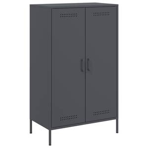 Highboard DE3852 Grau - Metall - 39 x 113 x 68 cm