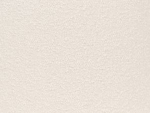 Pouf MOAB Blanc - Fibres naturelles - 39 x 41 x 39 cm
