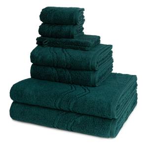 Cashmere feeling set serviettes 8 pcs Vert