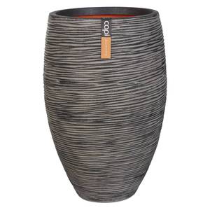 Vase Nature Rib Elegant Deluxe 3005610 Anthrazit