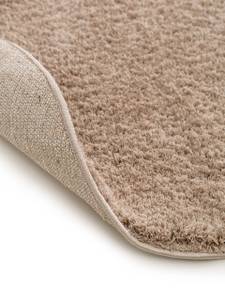 Hochflorteppich rund Beige - 120 x 120 cm