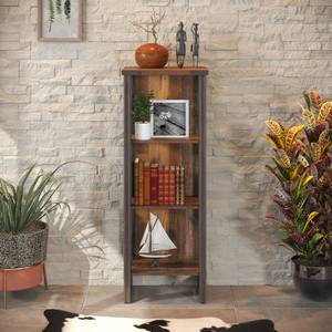 Büroregal Prime Braun - Holz teilmassiv - 50 x 136 x 35 cm