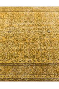 Tapis Ultra Vintage DXXVI Jaune - Textile - 165 x 1 x 277 cm