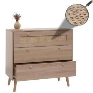 Schubladenkommode M39 Braun - Holzwerkstoff - 80 x 78 x 39 cm