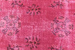 Teppich Ultra Vintage CLXXXIII Pink - Textil - 165 x 1 x 264 cm