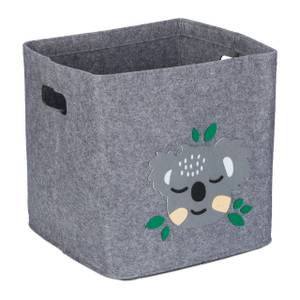 Boîte de rangement pour enfant Gris - Vert