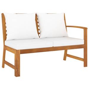 Salon de jardin (lot de 4) 3012919-2 Blanc - Bois massif - Bois/Imitation - 50 x 33 x 100 cm