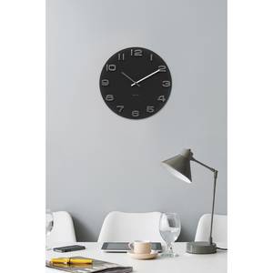 Horloge murale Vintage Round Noir