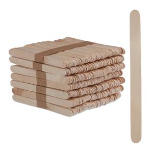 Eisstiele aus Holz 500 Stück Braun - Holzwerkstoff - 12 x 5 x 21 cm