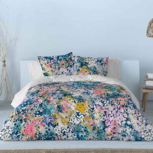 Housse de couette en coton  FLORETTE 200 x 200 x 200 cm