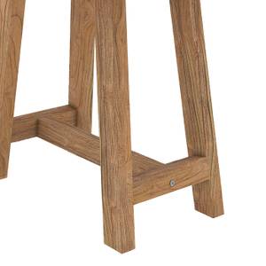 Tabouret Dao Marron Clair Marron - Bois massif - 50 x 45 x 25 cm