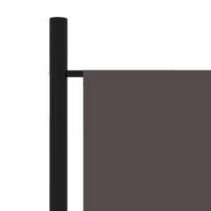 Raumteiler (5-teilig) 3002981-1 Grau - Textil - 250 x 180 x 1 cm