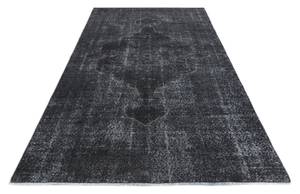 Tapis Ultra Vintage CCXXIX Noir - Textile - 155 x 1 x 310 cm