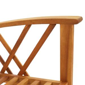 Garten-Lounge-Set (4-teilig) 3004236-2 Braun - Massivholz - Holzart/Dekor - 50 x 43 x 102 cm