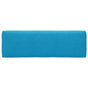 Canapé d'angle palette 3016504-4 Bleu - Imitation pin parasol couleur miel