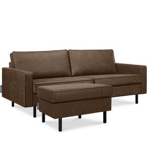 Sofa INVIA 3-Sitzer Dunkelbraun