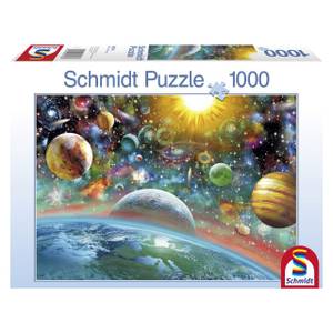 Schmidt Puzzle   Weltraum 1000 Teile Papier - 28 x 6 x 38 cm