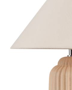 Lampe de table NURIA Beige - Blanc - Céramique - 35 x 50 x 35 cm