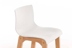 Tabouret de bar Hover Blanc