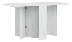 Table HOMI MINI 86x80x75 Blanc - Bois manufacturé - Matière plastique - 86 x 75 x 80 cm