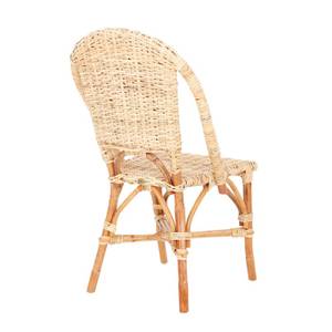 JOSY-Stuhl Beige - Rattan - 48 x 92 x 58 cm