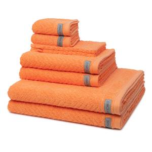 Smart Handtuch-Set (8-teilig) Orange