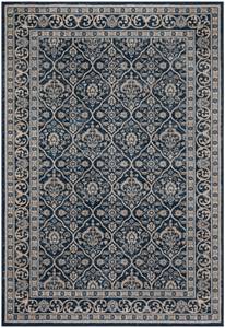 Innenteppich Teresse BRENTWOOD Grau - Marineblau - 120 x 180 cm