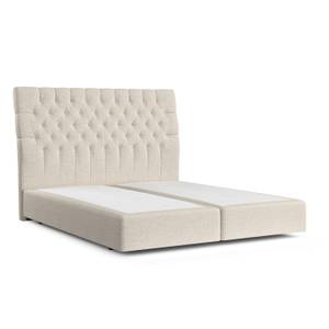 Boxspringbett Colle Beige - Breite: 140 cm