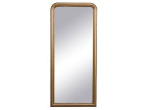 Standspiegel HELOISE Gold - Holzwerkstoff - 3 x 180 x 80 cm