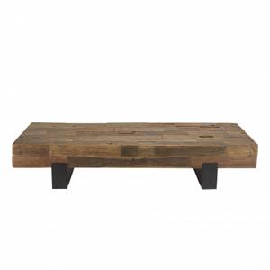 Couchtisch LEONCE Braun - Massivholz - 63 x 30 x 160 cm