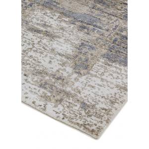 Tapis de salon moderne fait main BYGAT Anthracite - 160 x 230 cm