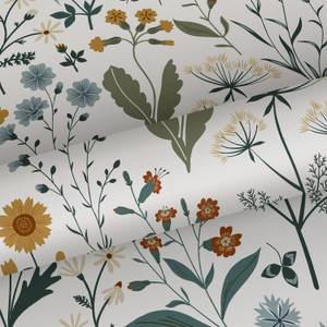 Tapete Feldblumen 7384 Multicolor - 53 x 1005 x 1005 cm