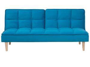 3-Sitzer Sofa SILJAN Blau - Eiche Hell