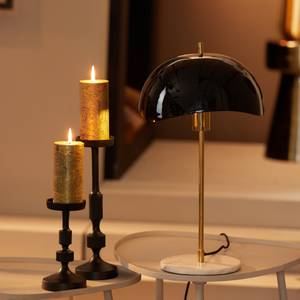 Lampe de Table Waved Dome Noir