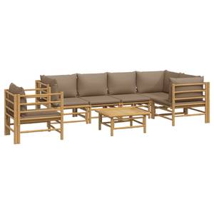 Garten-Lounge-Set 3028491-18 (7-teilig) Braun - Taupe